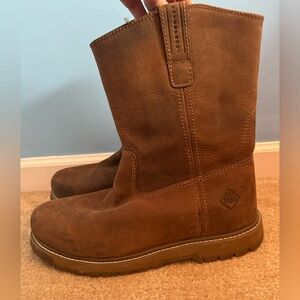 The Original Muck Boot Company - Soft Toe Leather Wellie Boots - Men’s Size 14